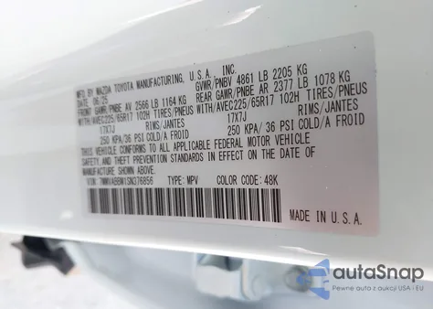 2025 Mazda Cx-50 2.5 S Preferred Package from USA, damaged, VIN 7MMVABBM1SN376856